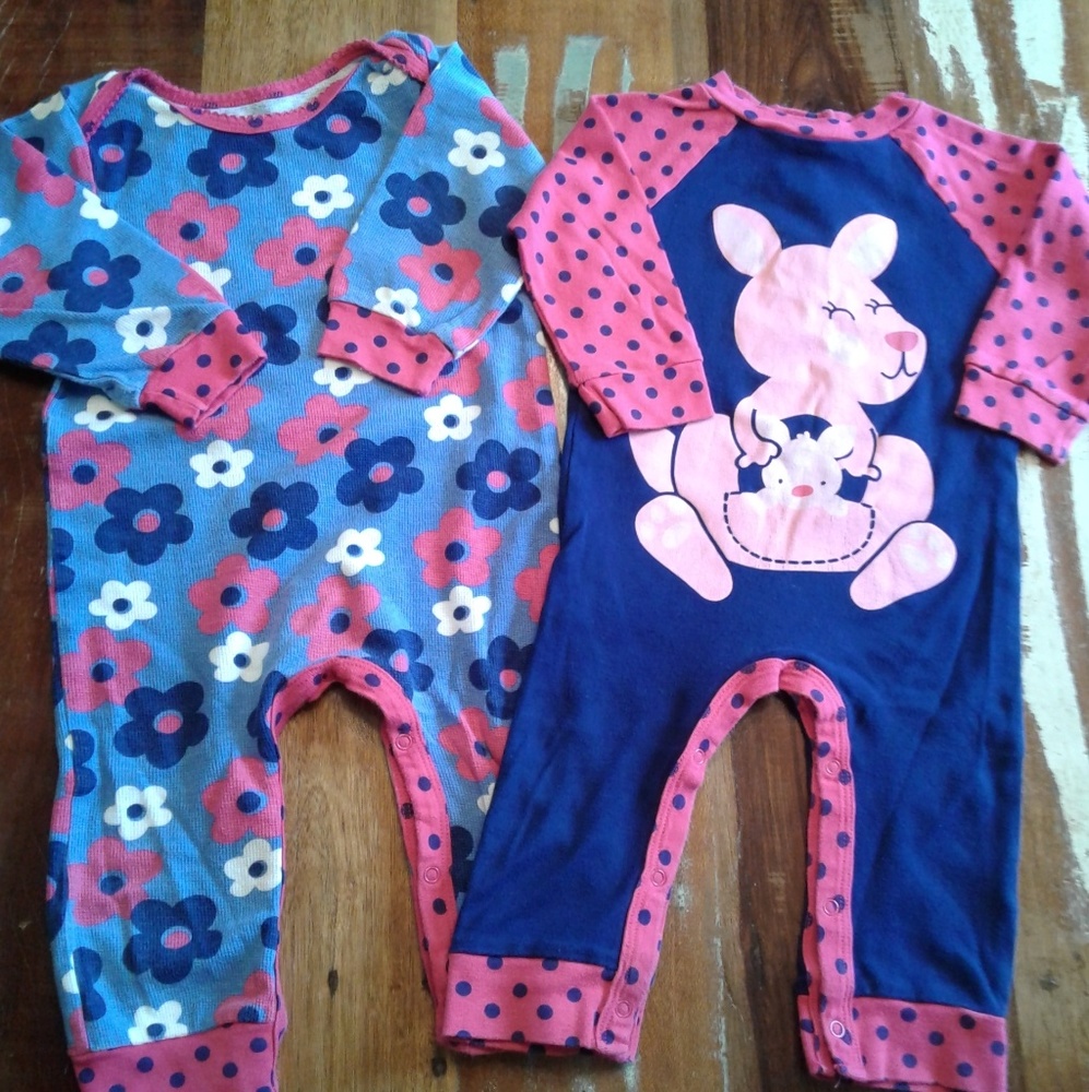 🔴3 FOR $12🔴 Gerber 12 Month Sleeper Pajamas